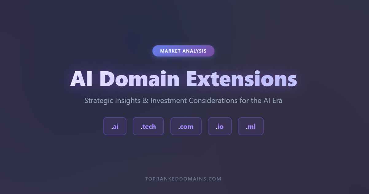 AI Domain Extensions: Market Observations and Investment Considerations