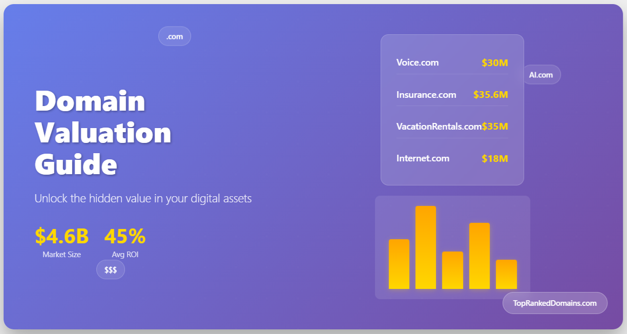 Analyzing the Value of Your Domain Names!